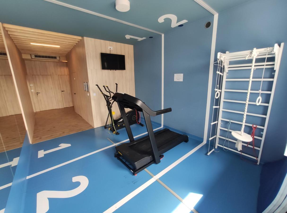 Apartament "Blu10" Z Basenem サルビノボ エクステリア 写真